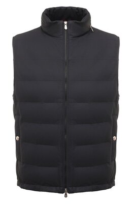 Brunello Cucinelli: Кожаный жилет 