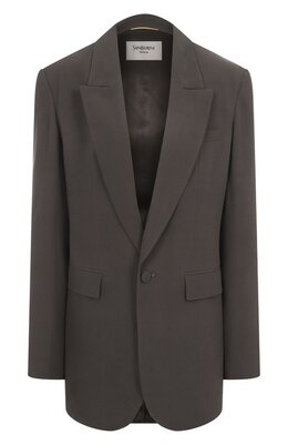 Saint Laurent: Шёлковый жакет 