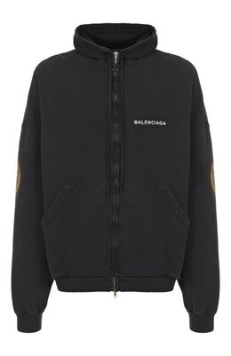 Balenciaga: Хлопковая толстовка 