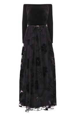 Elie Saab: Комбинированное платье 