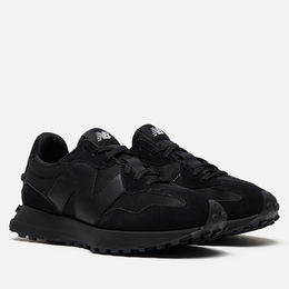New Balance: Чёрные кроссовки 