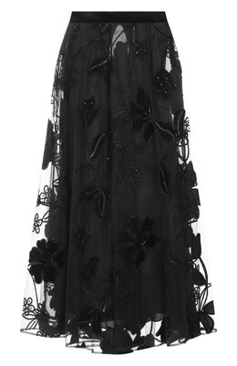 Elie Saab: Юбка с вышивкой 
