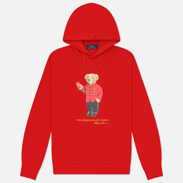 Polo Ralph Lauren: Красная толстовка 