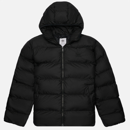 adidas: Чёрный пуховик  Originals