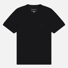 Y-3: Чёрная футболка 