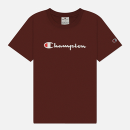 Champion: Бордовая футболка 