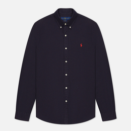 Polo Ralph Lauren: Синяя рубашка 