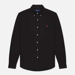 Polo Ralph Lauren: Чёрная рубашка 