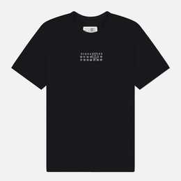 Maison Margiela MM6: Чёрная футболка 