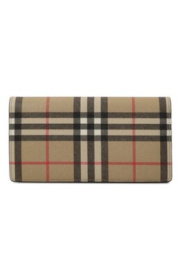Burberry: Бежевый кошелёк 