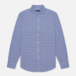 Polo Ralph Lauren: Синяя рубашка 