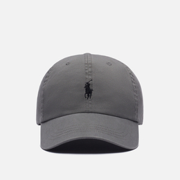 Polo Ralph Lauren: Серая кепка 