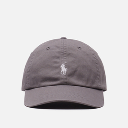 Polo Ralph Lauren: Серая кепка 