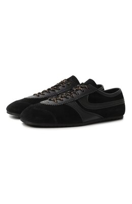Dries Van Noten: Чёрные кеды 