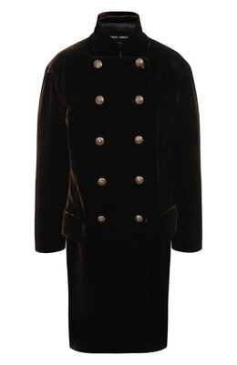 Giorgio Armani: Бархатное пальто 