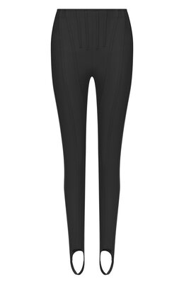 Mugler: Чёрные легинсы 