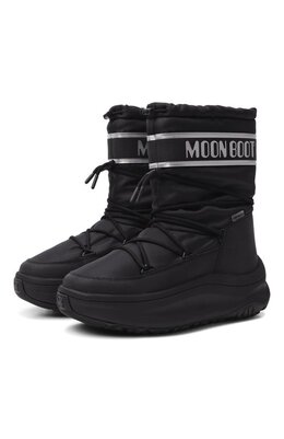 Moon Boot: Чёрные сапоги 