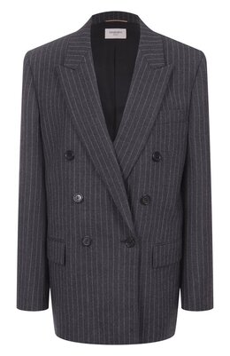 Saint Laurent: Жакет из шерсти 