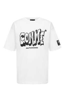 Comme des Fuckdown: Хлопковая футболка 