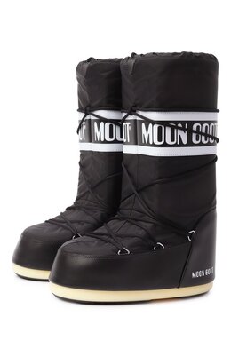 Moon Boot: Чёрные сапоги 