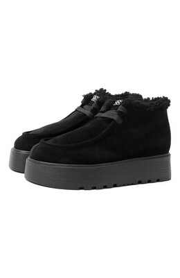 Casadei: Чёрные ботинки 