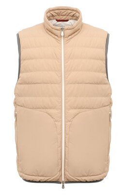 Brunello Cucinelli: Бежевый жилет 