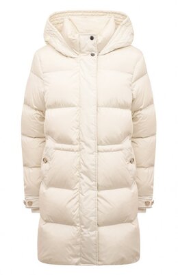 Woolrich: Белый пуховик 