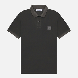 Stone Island: Серое поло  Compass