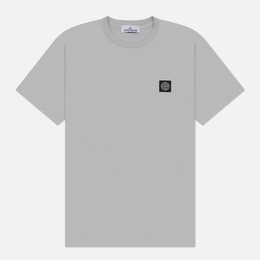 Stone Island: Серая футболка  Compass