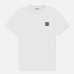 Stone Island: Голубая футболка  Compass