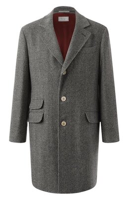 Brunello Cucinelli: Пальто из шерсти 