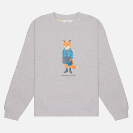 Maison Kitsune: Серая толстовка 