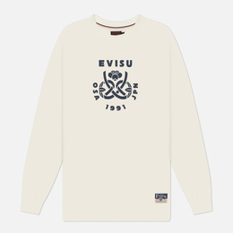 Evisu: Белый свитшот 