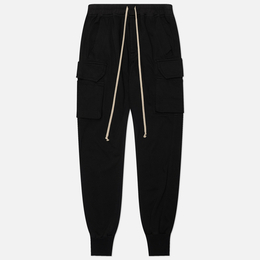 Rick Owens DRKSHDW: Чёрные брюки 