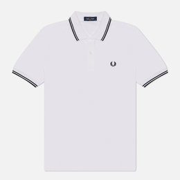 Fred Perry: Белое поло 