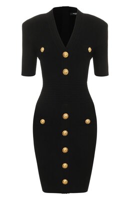 Balmain: Платье из вискозы 