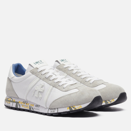 Premiata: Белые кроссовки  Lucy