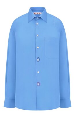 Marni: Хлопковая рубашка 