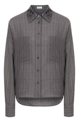Brunello Cucinelli: Рубашка из шерсти 