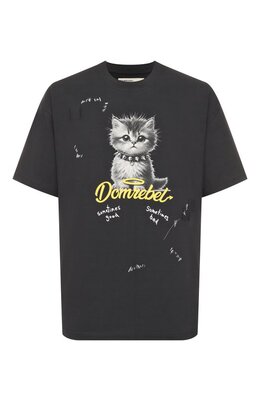 DOMREBEL: Хлопковая футболка 