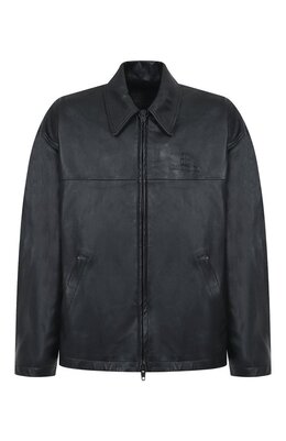 Balenciaga: Кожаная куртка 