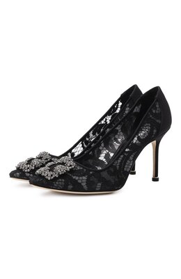 Manolo Blahnik: Чёрные туфли  Hangisi 90
