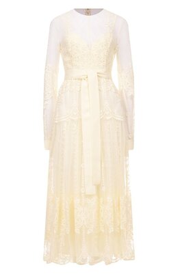 Elie Saab: Платье с вышивкой 