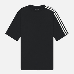Y-3: Атласная футболка 