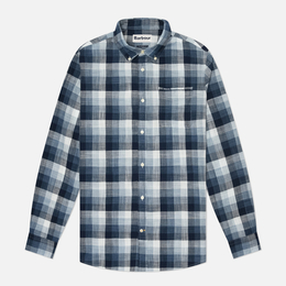Barbour: Синяя рубашка 