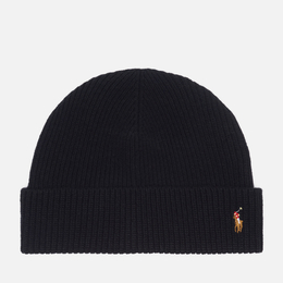 Polo Ralph Lauren: Чёрная шапка 