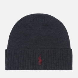 Polo Ralph Lauren: Серая шапка 