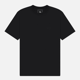 Y-3: Чёрная футболка 