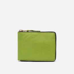 Comme des Garcons Wallet: Зелёный кошелёк 