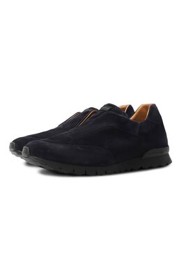Kiton: Синие кроссовки 